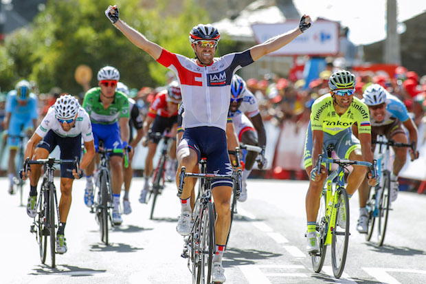 Vuelta Spagna 2016 - 7a tappa Maceda - Puebla de Sanabria 158.5 km - 26/08/2016 - Jonas Van Genechten (IAM Cycling) - foto Luis Angel Gomez/BettiniPhotoÂ©2016